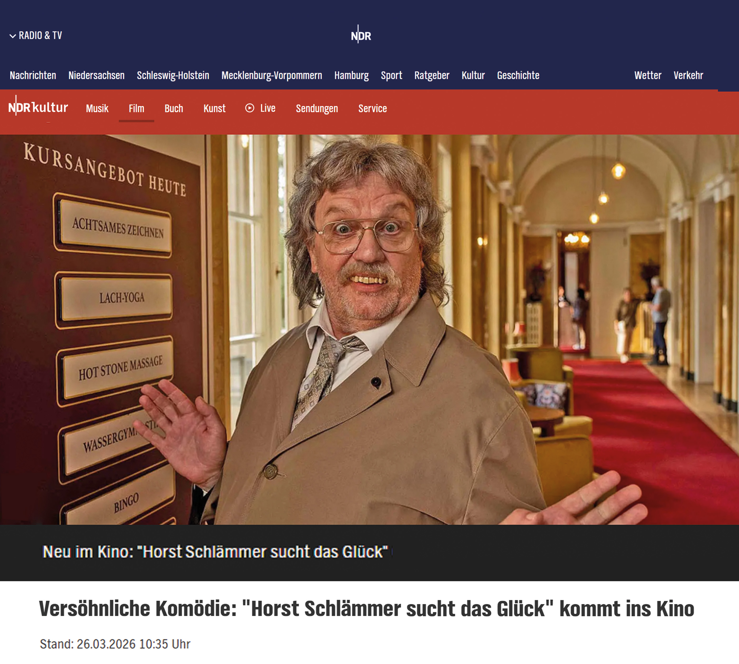 Horst Schlaemmer sucht das Glück